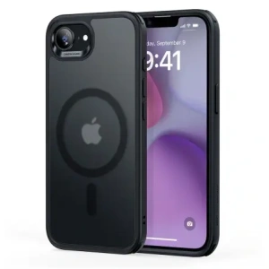Hurtownia GSM - ESR Classic Hybrid HaloLock MagSafe Apple iPhone 16e Negru Înghețat - ESR896 - {ean13} - Hurt