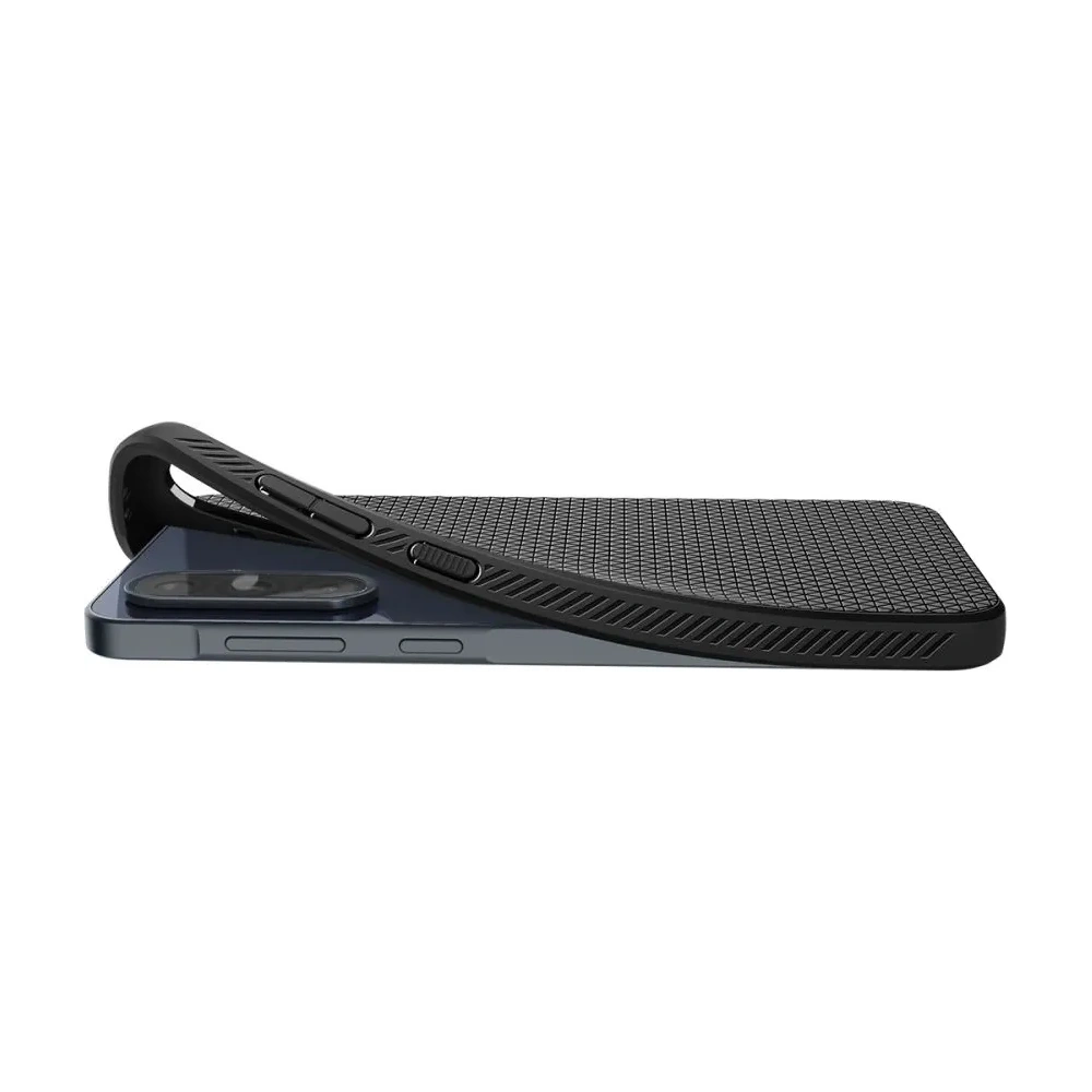Hurtownia GSM - Spigen Liquid Air Samsung Galaxy A36 5G Matt Fekete - SPN16703 - {ean13} - Hurt