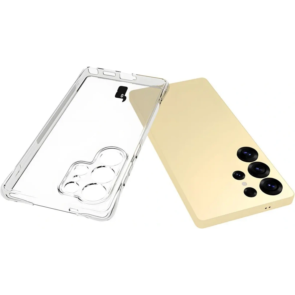 Hurtownia GSM - Etui + 2x folia na ekran Bizon Case Clear Pack do Samsung Galaxy S25 Ultra przezroczyste - BIZ8707 - {ean13} - Hurt