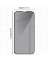 Wholesale Bizon Glass Edge Shadow Apple iPhone 16e / 14 / 13 Pro / 13 tinted with a black frame - BIZ8708 - {ean13} - Hurt