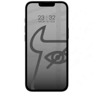 Hurtownia GSM - Bizon Glass Edge Shadow Apple iPhone 16e / 14 / 13 Pro / 13 getönt mit einem schwarzen Rahmen - BIZ8708 - {ean13} - Hurt