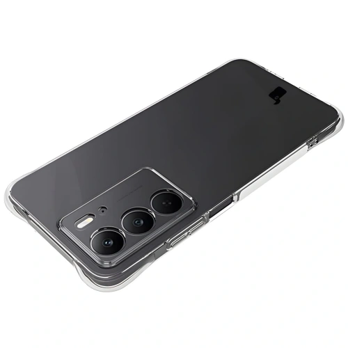 Elastyczne etui Bizon Case Salpa do Realme C75 4G przezroczyste