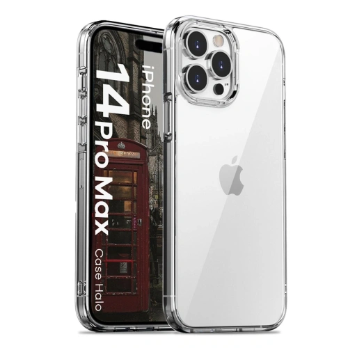 Etui Bizon Case Halo do Apple iPhone 14 Pro przezroczyste