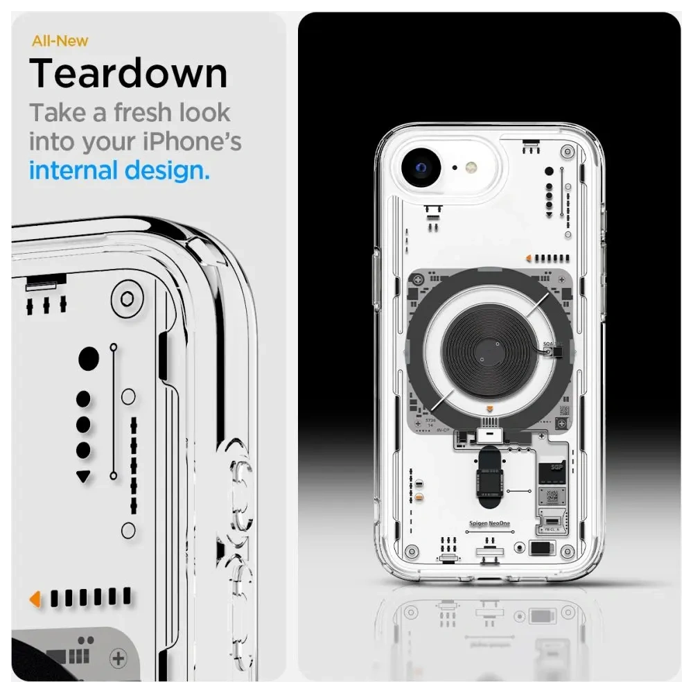 Hurtownia GSM - Etui Spigen Ultra Hybrid Mag MagSafe Apple iPhone 16e Neo One - SPN16709 - {ean13} - Hurt