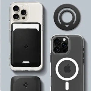 Hurtownia GSM - Uchycení pro telefon Spigen Dual Pop Mag MagSafe Phone Ring Černé - SPN16711 - {ean13} - Hurt