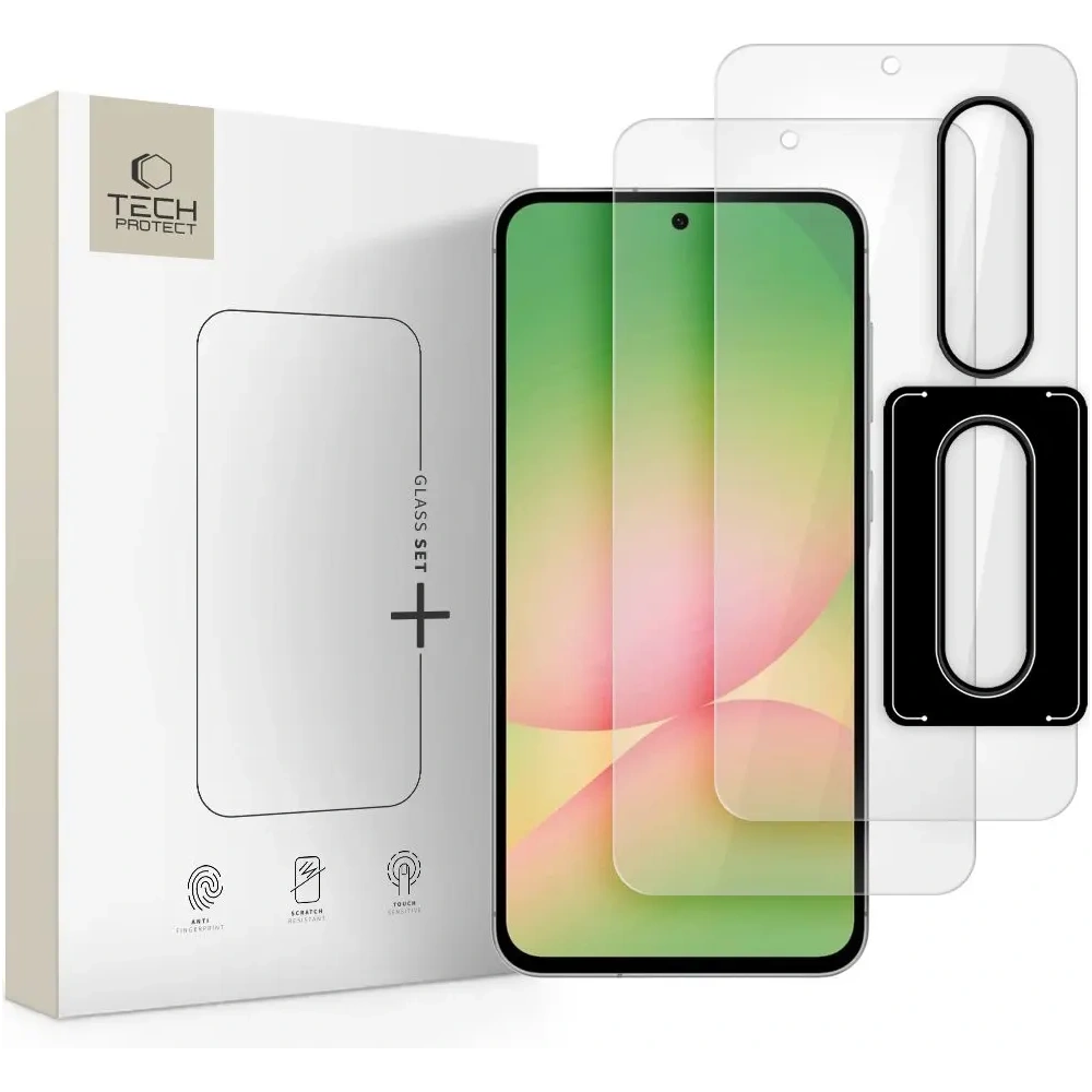Hurtownia GSM - Sticlă securizată Tech-Protect Glass Set+ Samsung Galaxy A36 / A56 5G Clear - THP3954 - {ean13} - Hurt