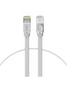 Flaches Netzwerkkabel Baseus High Speed, Ethernet RJ45, Gigabit, Cat.6, 0,5m (grau)