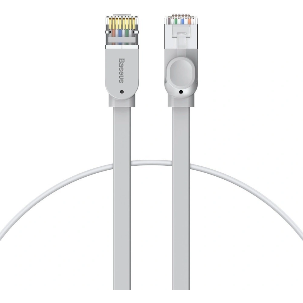 Hurtownia GSM - Flaches Netzwerkkabel Baseus High Speed, Ethernet RJ45, Gigabit, Cat.6, 0,5m (grau) - BSU1437GRY - {ean13} - Hurt