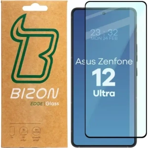 Wholesale Tempered glass Bizon Glass Edge 2 for Asus Zenfone 12 Ultra black frame - BIZ8712 - {ean13} - Hurt