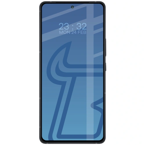 Szkło hartowane Bizon Glass Edge 2 do Asus Zenfone 12 Ultra czarna ramka
