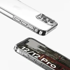 Hurtownia GSM - Etui Bizon Case Halo do Apple iPhone 12 / 12 Pro průhledné - BIZ8713 - {ean13} - Hurt