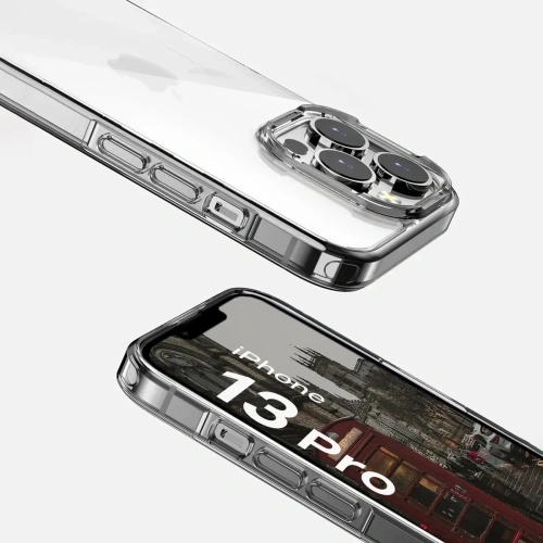 Etui Bizon Case Halo do Apple iPhone 13 Pro przezroczyste