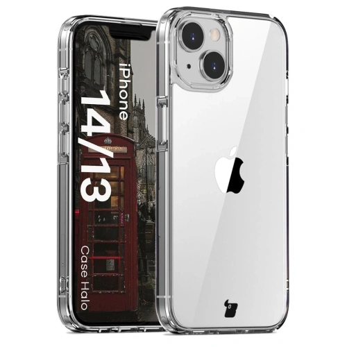 Etui Bizon Case Halo do Apple iPhone 14 / 13 przezroczyste