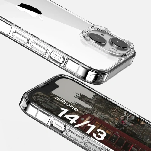 Etui Bizon Case Halo do Apple iPhone 14 / 13 przezroczyste