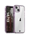 Etui Bizon Case Halo pentru Apple iPhone 14 / 13 transparent-violet