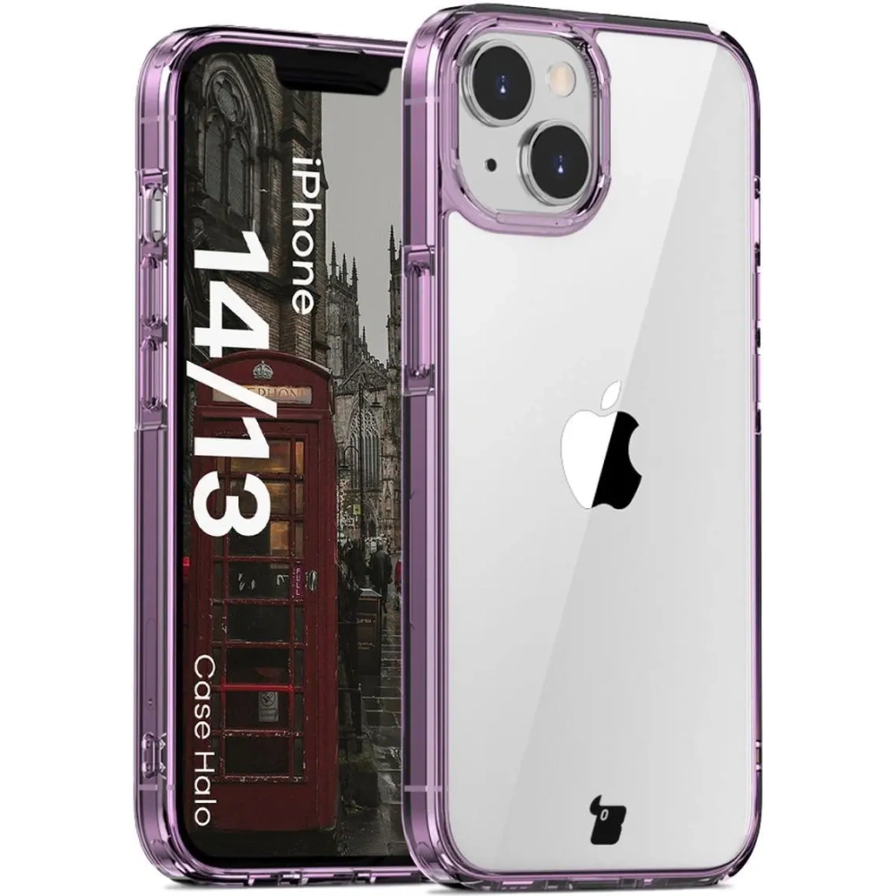 Wholesale Bizon Case Halo for Apple iPhone 14 / 13 transparent-purple - BIZ8716 - {ean13} - Hurt