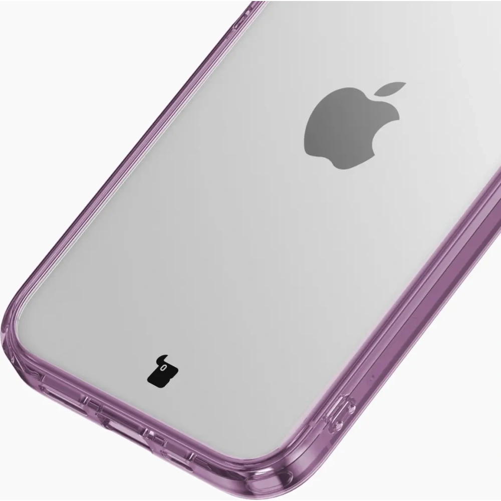 Hurtownia GSM - Etui Bizon Case Halo pentru Apple iPhone 14 / 13 transparent-violet - BIZ8716 - {ean13} - Hurt