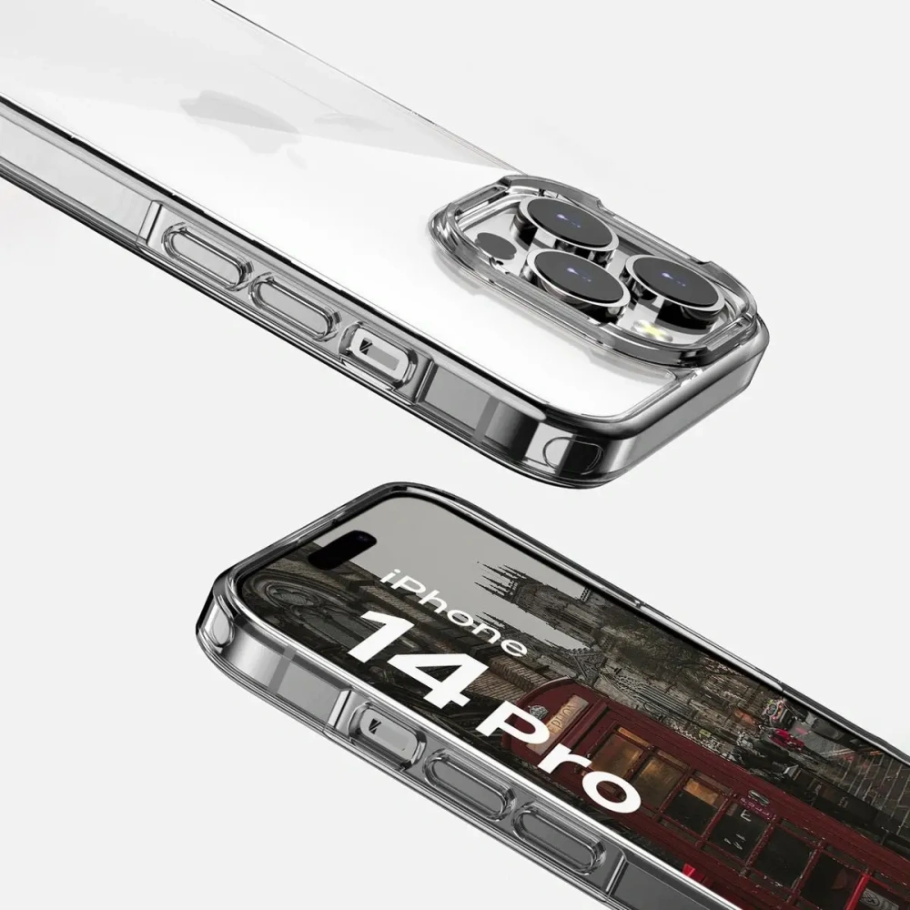Hurtownia GSM - Etui Bizon Case Halo do Apple iPhone 14 Pro przezroczyste - BIZ8717 - {ean13} - Hurt