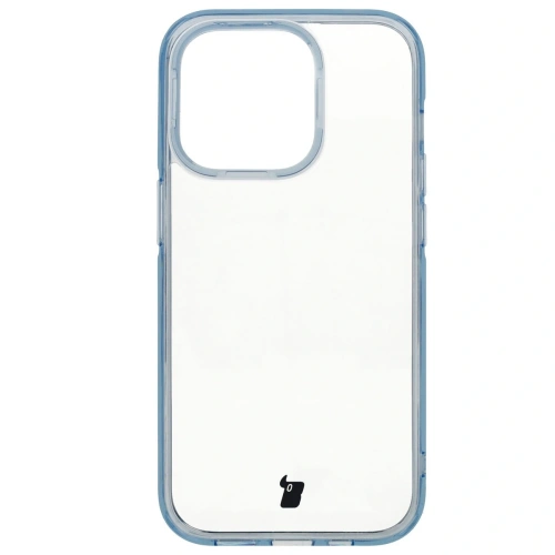 Etui Bizon Case Halo do Apple iPhone 14 Pro przezroczysto-niebieskie