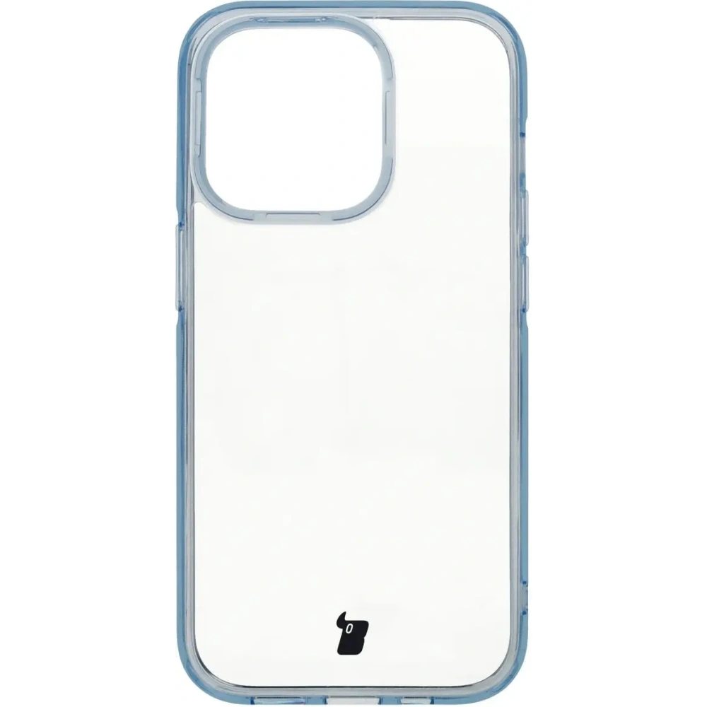 Hurtownia GSM - Etui Bizon Case Halo pentru Apple iPhone 14 Pro transparent-albastru - BIZ8718 - {ean13} - Hurt