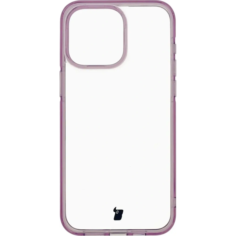 Hurtownia GSM - Etui Bizon Case Halo do Apple iPhone 15 Pro Max průhledné-fialové - BIZ8720 - {ean13} - Hurt