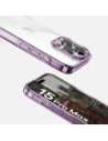 Hurtownia GSM - Etui Bizon Case Halo do Apple iPhone 15 Pro Max przezroczysto-fioletowe - BIZ8720 - {ean13} - Hurt