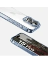 Hurtownia GSM - Etui Bizon Case Halo pentru Apple iPhone 15 Pro transparent-albastru - BIZ8724 - {ean13} - Hurt
