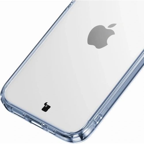 Etui Bizon Case Halo do Apple iPhone 15 Pro przezroczysto-niebieskie