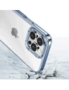 Hurtownia GSM - Etui Bizon Case Halo pentru Apple iPhone 15 Pro transparent-albastru - BIZ8724 - {ean13} - Hurt