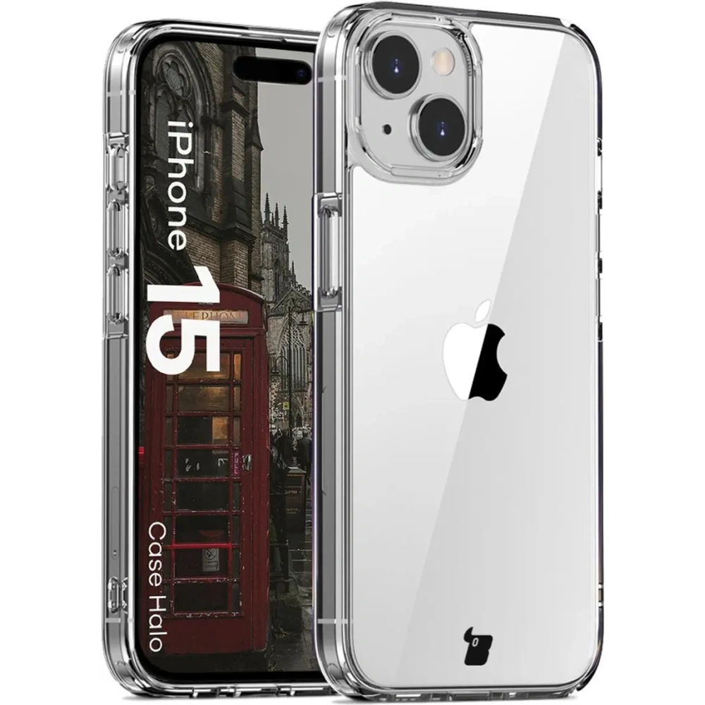 Hurtownia GSM - Etui Bizon Case Halo do Apple iPhone 15 przezroczyste - BIZ8725 - {ean13} - Hurt