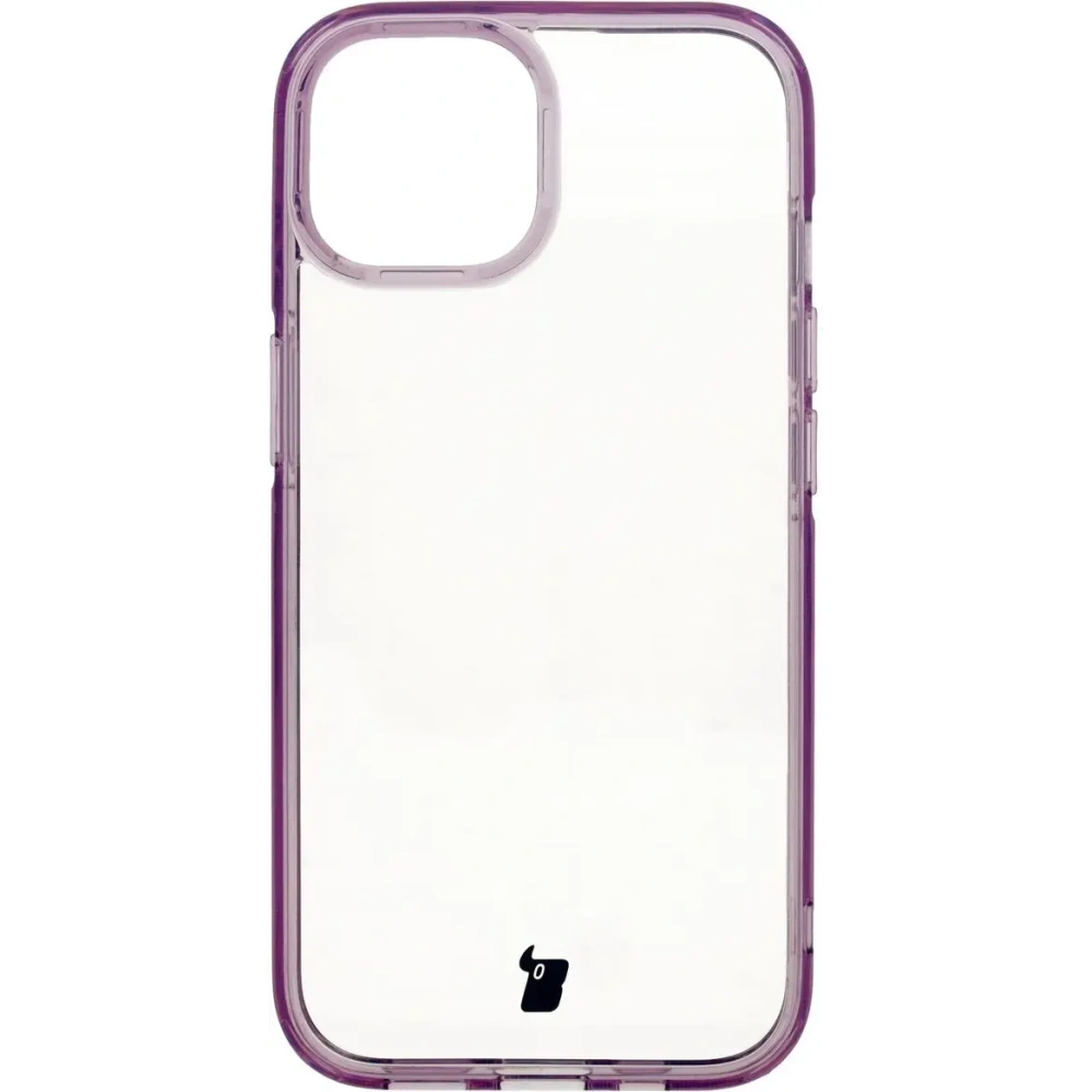 Hurtownia GSM - Etui Bizon Case Halo do Apple iPhone 15 průhledně-fialové - BIZ8726 - {ean13} - Hurt