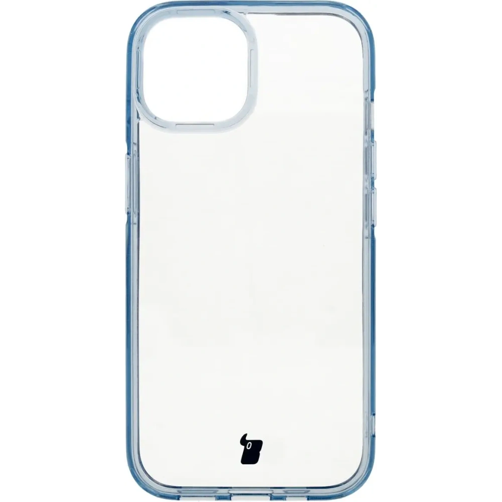 Hurtownia GSM - Etui Bizon Case Halo do Apple iPhone 15 průhledné-modré - BIZ8727 - {ean13} - Hurt