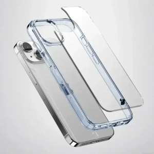 Wholesale Bizon Case Halo for Apple iPhone 15 transparent-blue - BIZ8727 - {ean13} - Hurt