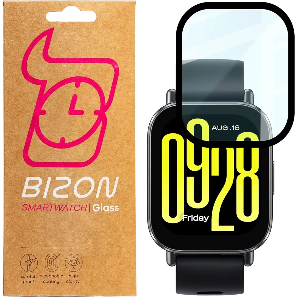 Hurtownia GSM - Bizon Glass Watch Edge Hybrid Xiaomi Redmi Watch 5 černá - BIZ8729 - {ean13} - Hurt