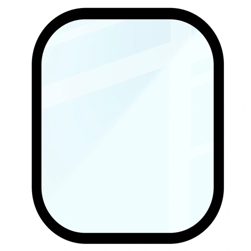 Szkło hybrydowe Bizon Glass Watch Edge Hybrid do Xiaomi Redmi Watch 5 czarne