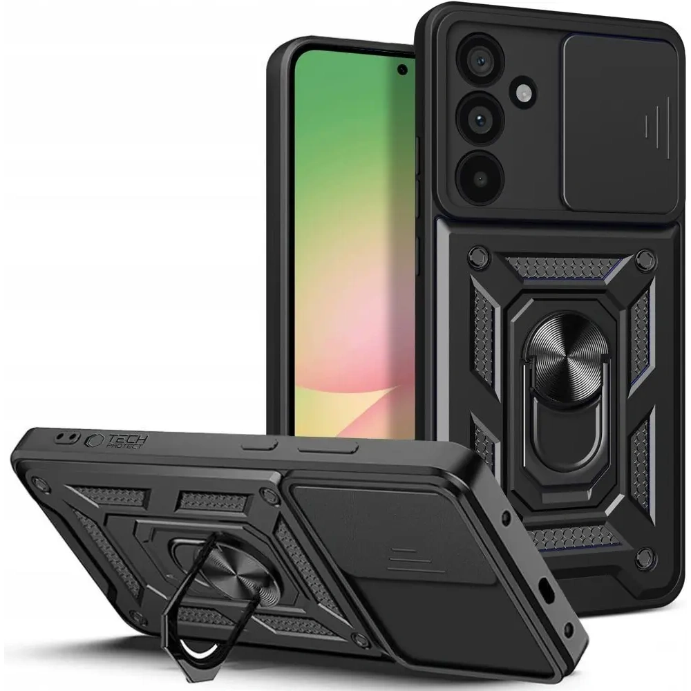 Hurtownia GSM - Tech-Protect Camshield Pro Samsung Galaxy A56 5G Fekete - THP3956 - {ean13} - Hurt