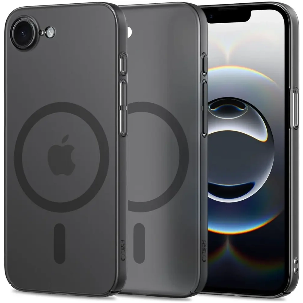 Wholesale Tech-Protect Magslim MagSafe Apple iPhone 16e Matte/black - THP3962 - {ean13} - Hurt