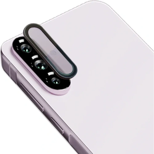 Szkło na aparat Bizon Glass Snap Lens do Samsung Galaxy A56 5G czarna ramka