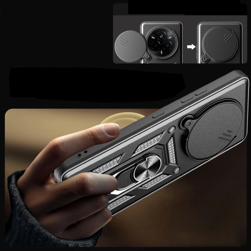 Etui Tech-Protect Camshield Pro Realme 14 Pro+ Plus 5G Black