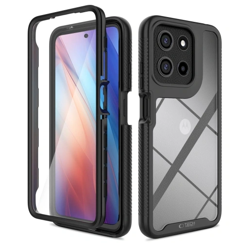 Etui Tech-Protect Defense Motorola Moto G15 / G15 Power / G05 / E15 Black