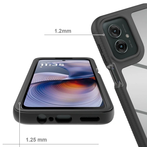 Etui Tech-Protect Defense Motorola Moto G15 / G15 Power / G05 / E15 Black