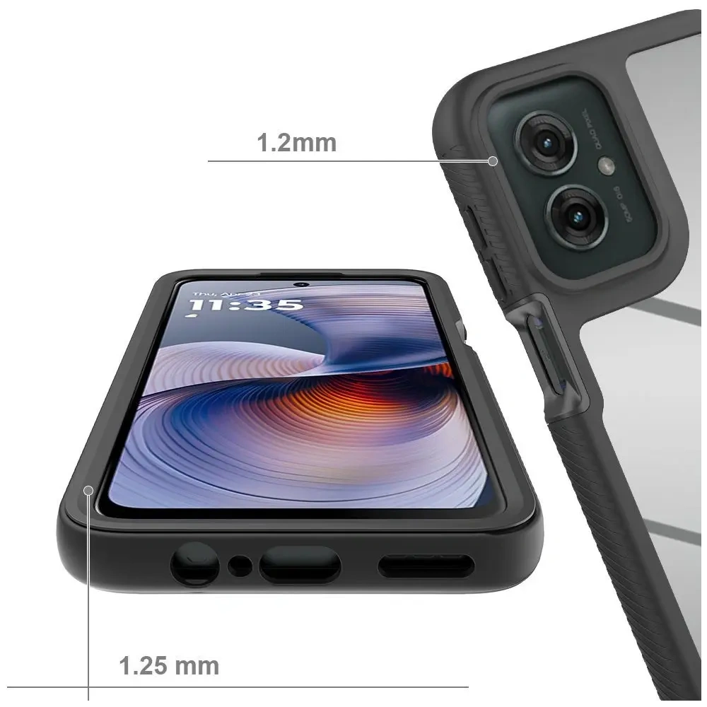 Hurtownia GSM - Tech-Protect Védelem Motorola Moto G15 / G15 Power / G05 / E15 Fekete - THP3973 - {ean13} - Hurt
