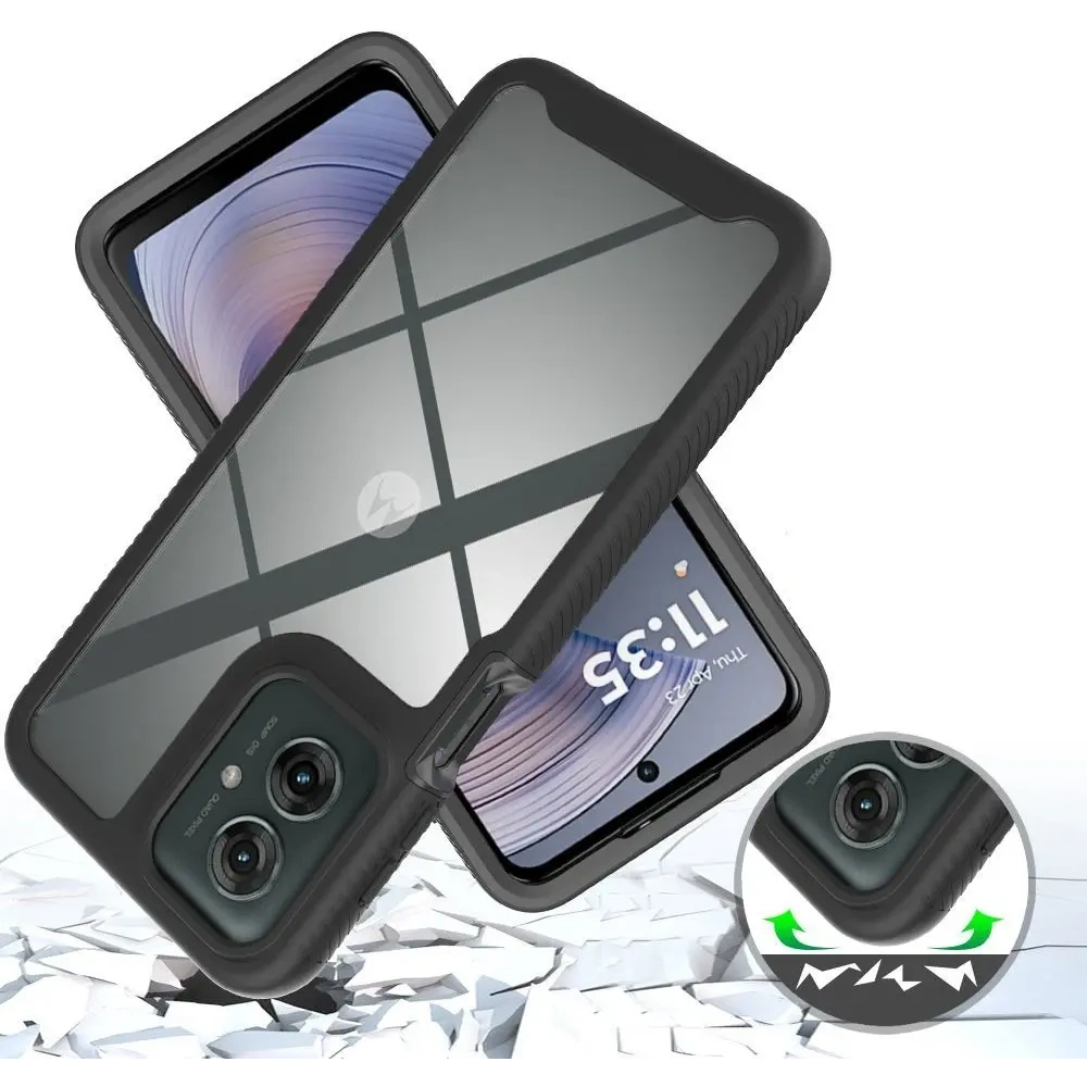 Hurtownia GSM - Tech-Protect Védelem Motorola Moto G15 / G15 Power / G05 / E15 Fekete - THP3973 - {ean13} - Hurt