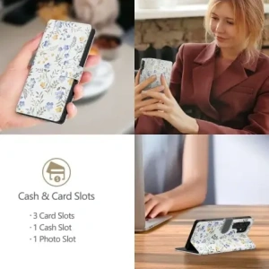 Hurtownia GSM - Tech-Protect Portofel Samsung Galaxy A36 5G Flori de Primăvară - THP3977 - {ean13} - Hurt
