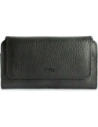 Hurtownia GSM - LURESKO FREYA XL Lederholster für den Gürtel, Handyhülle 165x82x10mm (schwarz gerippt mit schwarzem Faden) - LUR2 - {ean13} - Hurt
