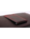Wholesale LURESKO FREYA XL leather holster for belt, phone case 165x82x10mm (black smooth with red thread and red interior) - LUR5 - {ean13} - Hurt