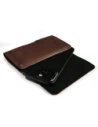 Wholesale LURESKO FREYA XL leather holster for belt, phone case 165x82x10mm (smooth brown) - LUR6 - {ean13} - Hurt