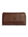 Wholesale LURESKO FREYA XL leather holster for belt, phone case 165x82x10mm (smooth brown) - LUR6 - {ean13} - Hurt