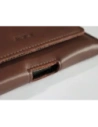 Wholesale LURESKO FREYA XL leather holster for belt, phone case 165x82x10mm (smooth brown) - LUR6 - {ean13} - Hurt
