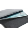Wholesale LURESKO FREYA M leather holster for belt phone case 150x 72x10 - BLACK SMOOTH - LUR9 - {ean13} - Hurt